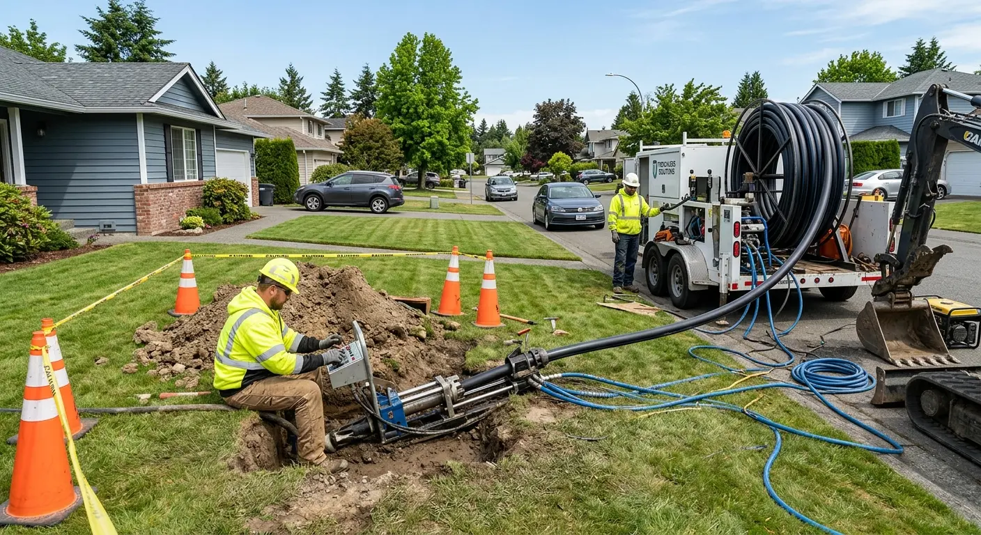 Sewer Line Repair in Ladue, MO